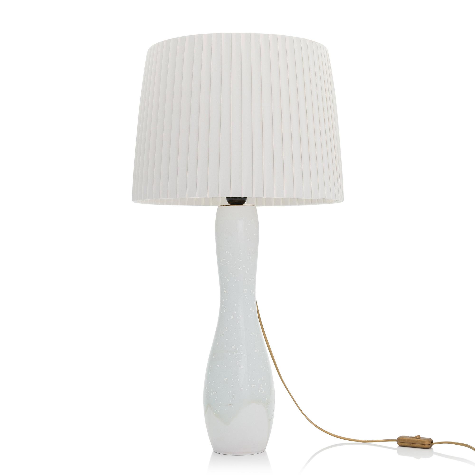 Friedl Holzer-Kjellberg, bordslampa, unik, signerad Arabia -F.H.Kj.-.