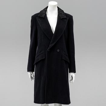 MAX MARA, a wool coat, french size 42.