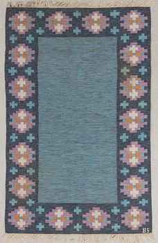MATTA, rölakan, monogramsignerad BS (Birgitta Söderkvist möjligen). Ca 211 x 134 cm.