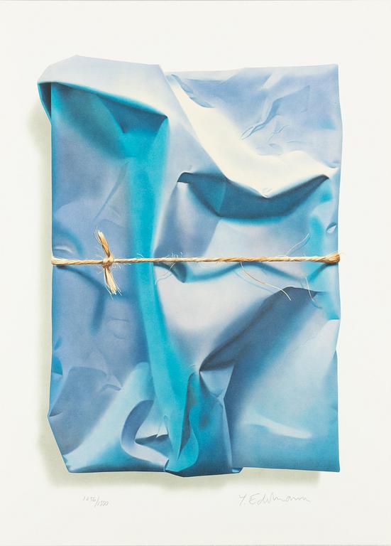 Yrjö Edelmann, "Stringed blue ocean".