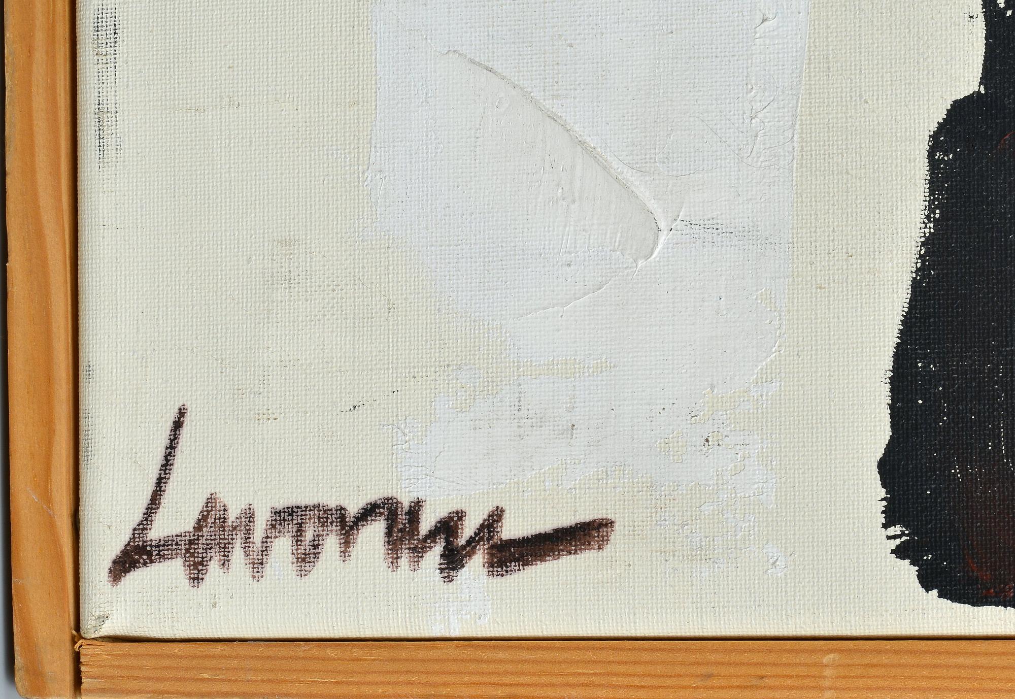 AHTI LAVONEN, öljy kankaalle, signeerattu.