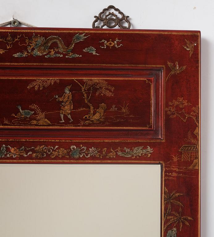 A Chinese mirror, 20th century.