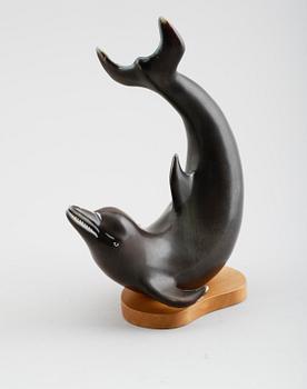 FIGUR, stengods, Gunnar Nylund, Rörstrand.