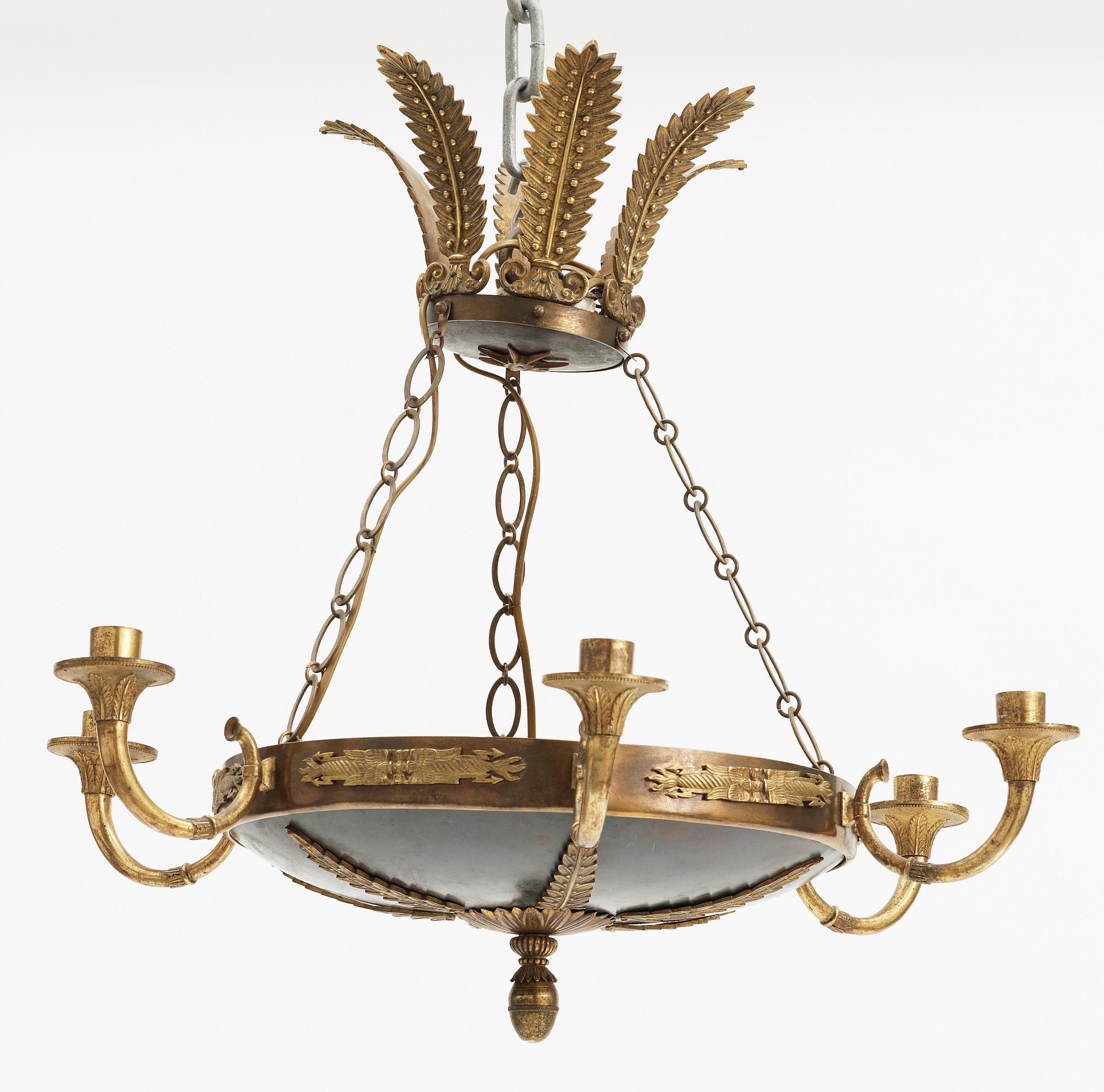 TAKAMPEL, empirestil, 1900-talets första hälft.