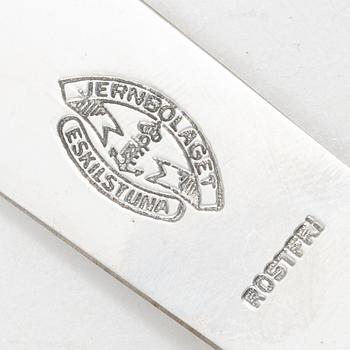 C.G. Hallberg, Bestickservis, 84 delar, silver, "Prins Albert", 1900-talets mitt.