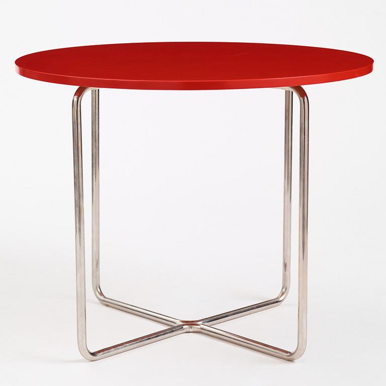 Marcel Breuer, bord, modell "B27", Thonet, 1930-tal.