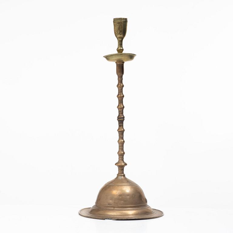 Ljusstake, möjligen Flandern, 1600-tal, Barock.