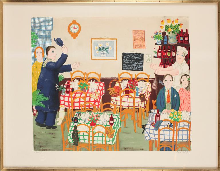 LENNART JIRLOW, färglitografi, sign o nr 132/380.