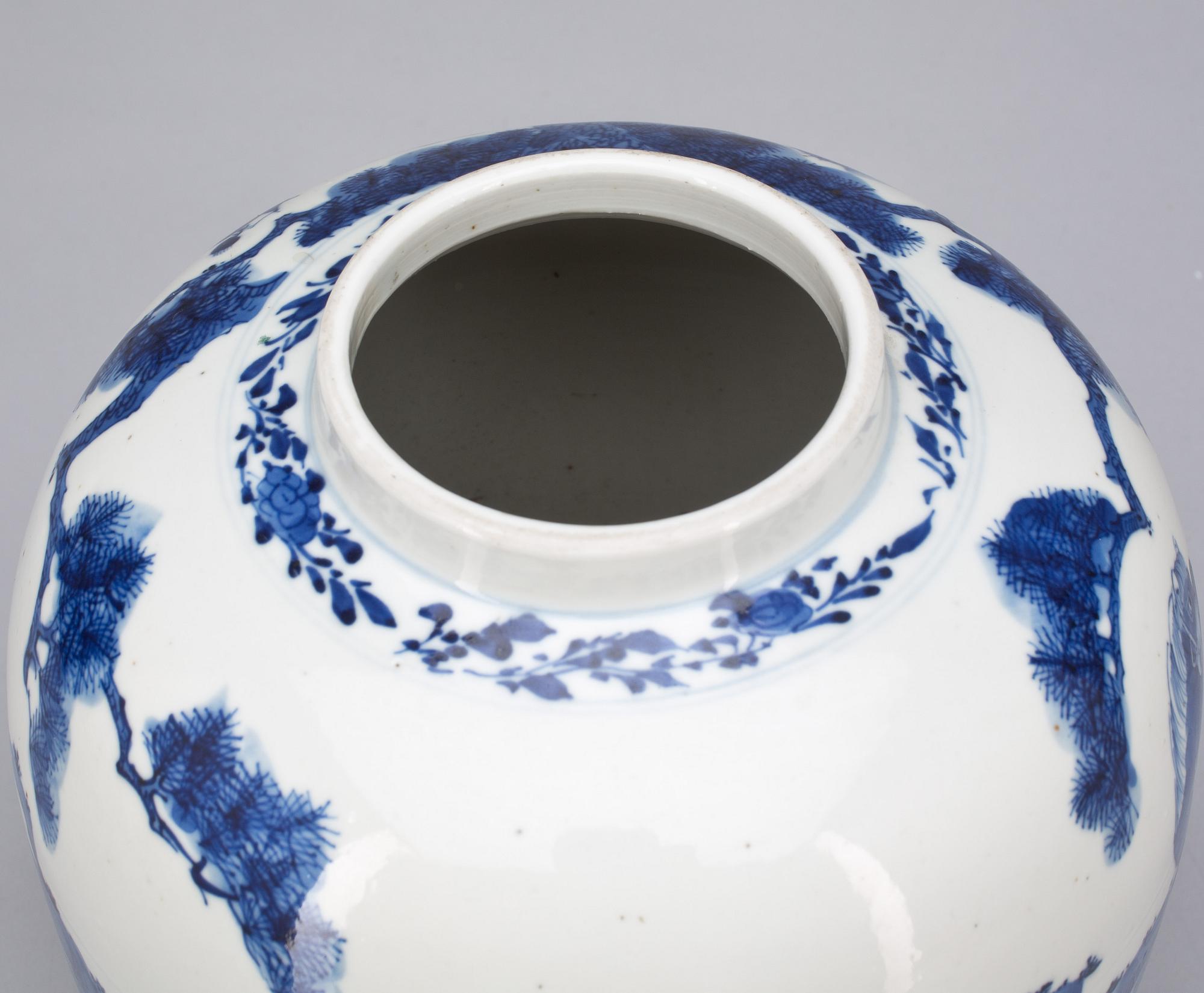 VAS, porslin, Kangxistil, 1900-tal.