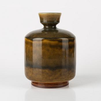 Berndt Friberg, vas, stengods, Gustavsberg studio, 1974.
