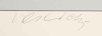 Victor Vasarely, färgserigrafi, signerad och numrerad 51/138.