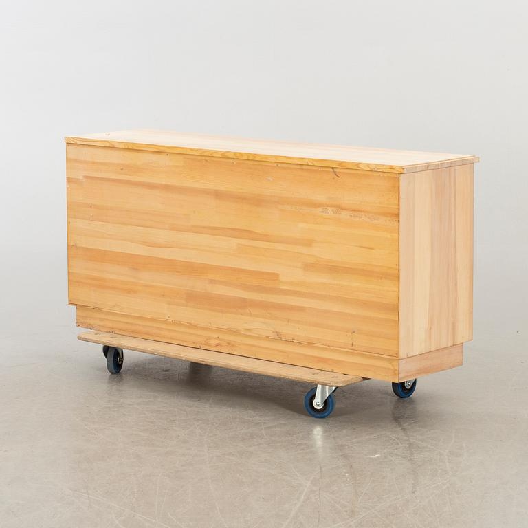 A PINE WOOD SIDEBOARD DESIGN OLOF PIRA.