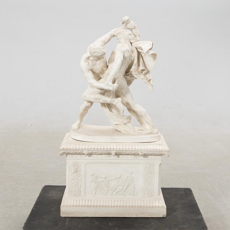 Johan Peter Molin, after, "Belt buckle" Gustavsberg parian around 1900.