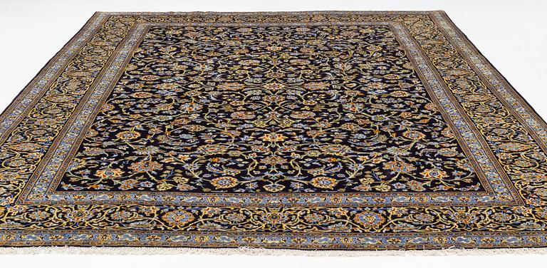 Carpet, Keshan, semi antique, 398 x 295 cm.