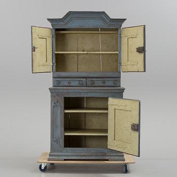 A 18th century baroque cabinet.