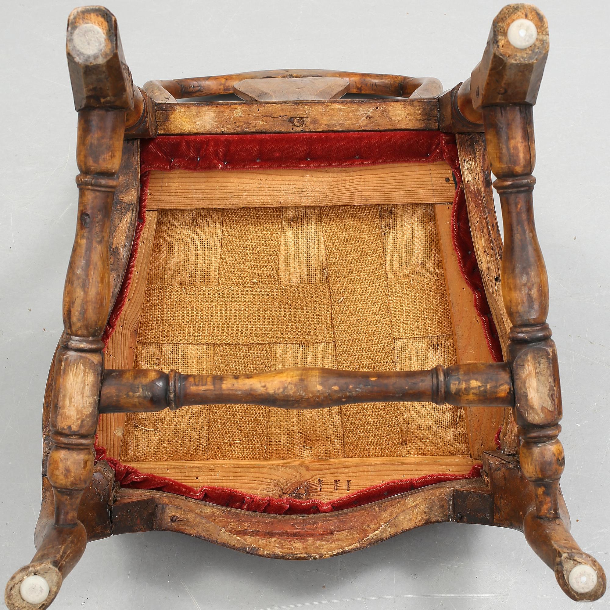 STOL, rokoko, 1700-tal.