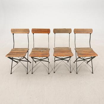 Garden chairs 4 pcs 1910s.