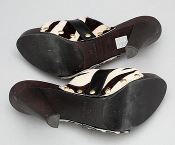 SANDALETTER,  ett par, Yves Saint Laurent, 2000-tal.