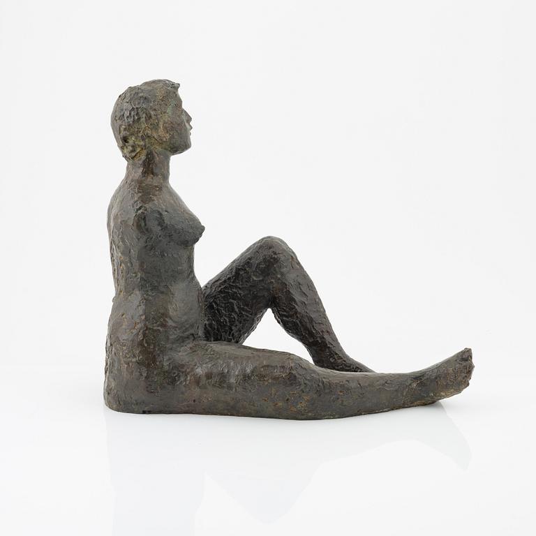 Honorio García Condoy, "torso Sentado", 1948, bronze, signered. Height 41 cm. Length 47 cm.