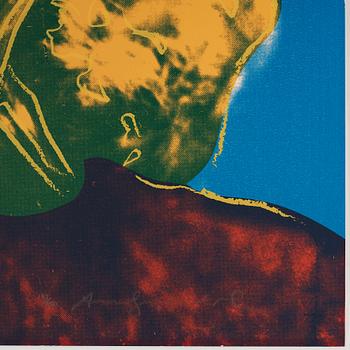 Andy Warhol, "With Hat", ur: "Three portraits of Ingrid Bergman".