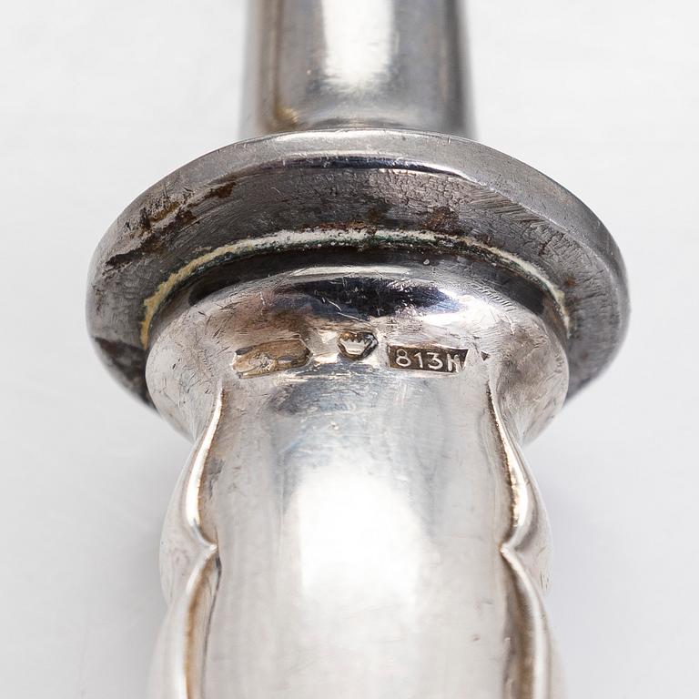 Bestickuppsättning, 78 delar, silver, "Chippendale", Kultakeskus Tavastehus 1955-1959.