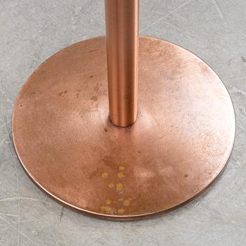 A steel and oak table by Jonas Lindvall Stolab, 2011.