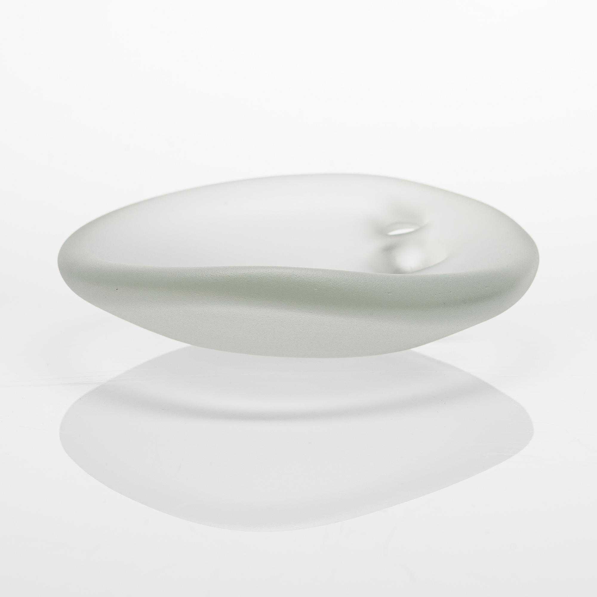 Timo Sarpaneva, skulptur, Hiidenkehto (Jättens vagga) signerad  Timo Sarpaneva, Iittala -54.