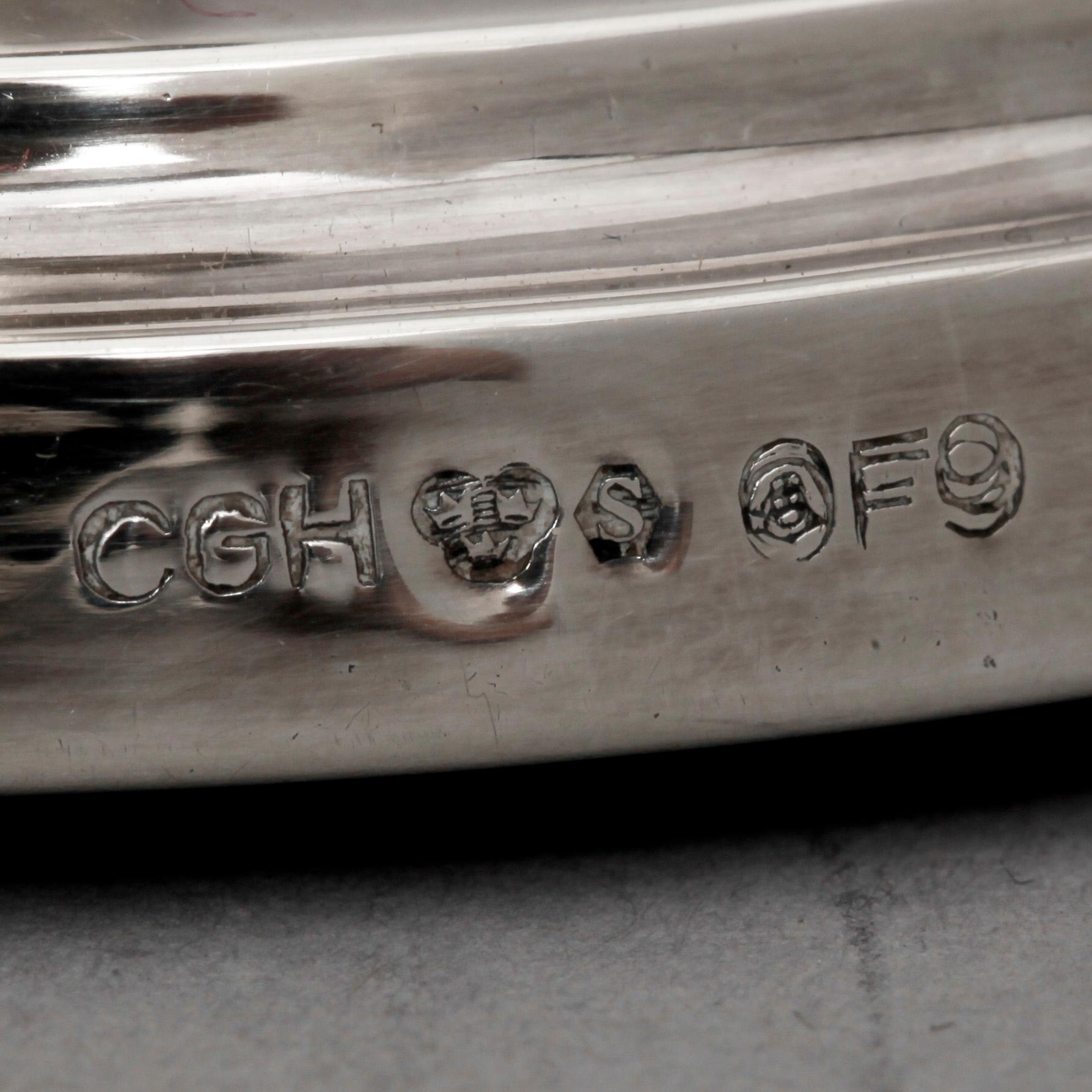 LJUSSTAKAR, 3 st, silver, 1900-tal.