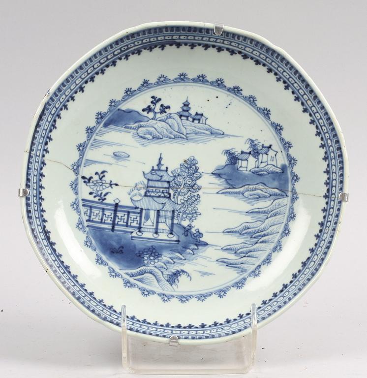 FAT, porslin, Kina, 1700-tal.