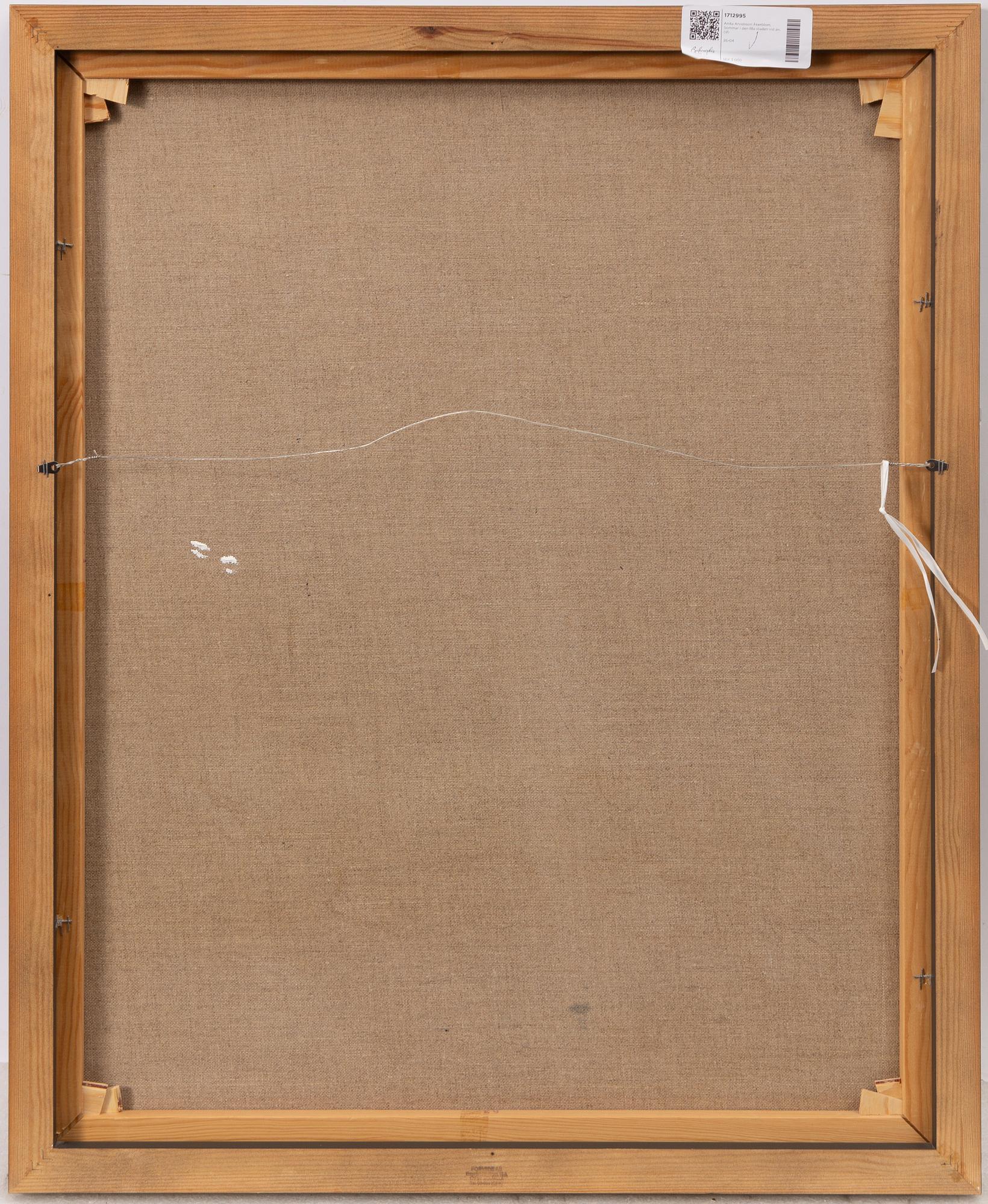 Anita Arvidsson Åkerblom, Summer in the small town by the river.