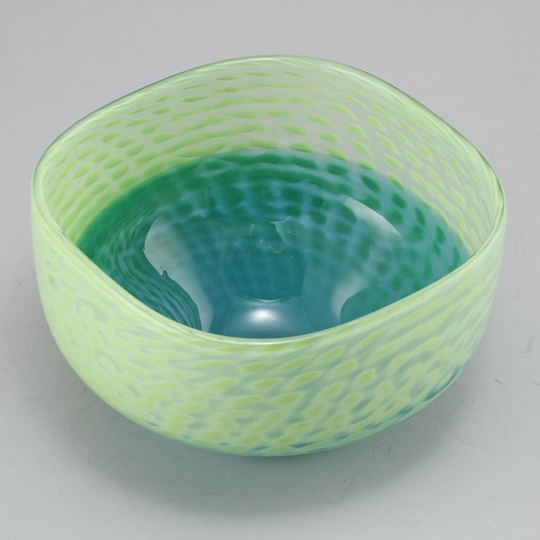 SKÅL, glas, Mona Morales Schildt, Kosta, 1900-talets andra hälft.
