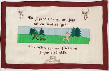 Anna Hansson, executed in 2005, embrodery,