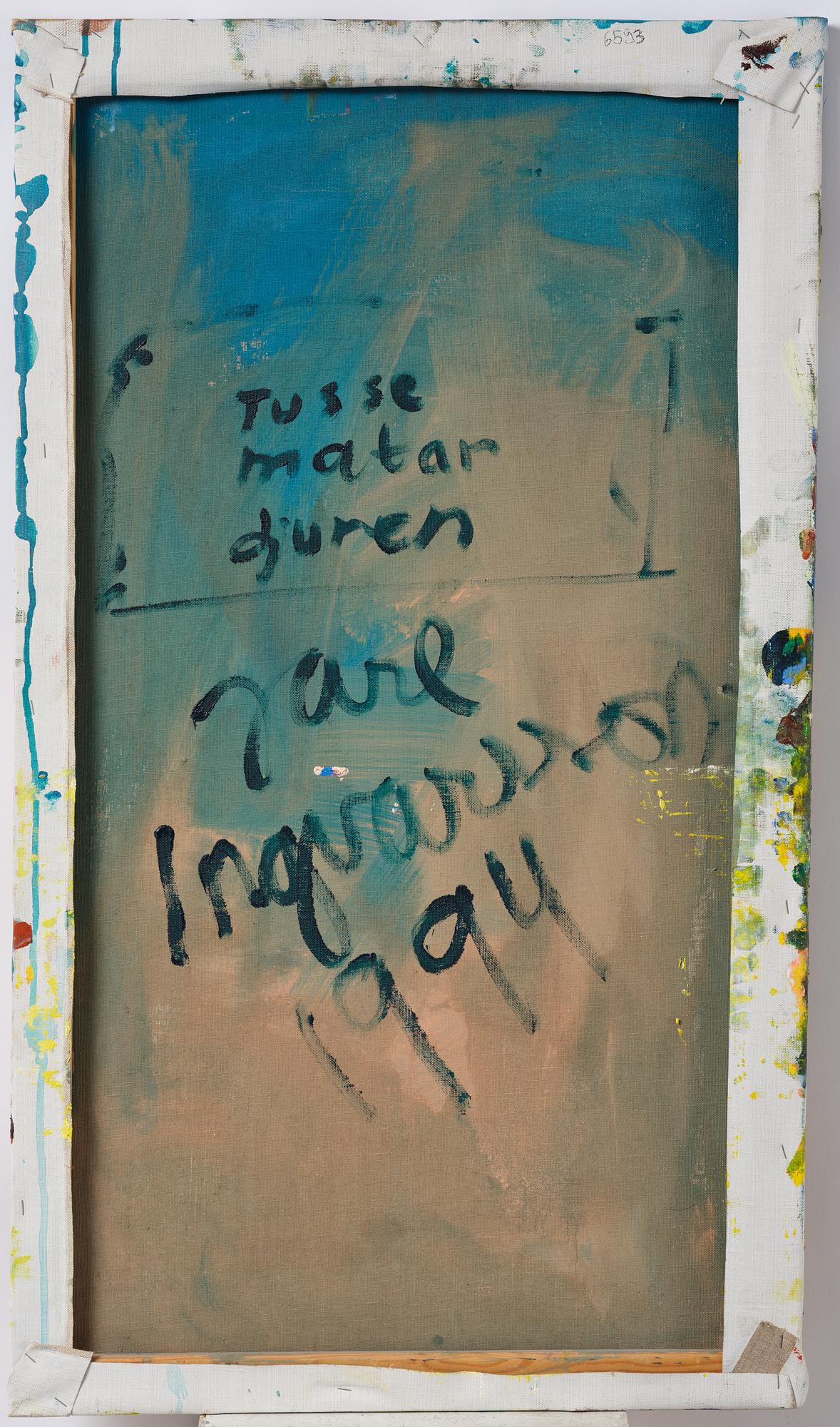 Jarl Ingvarsson, 'Tusse matar djuren'.