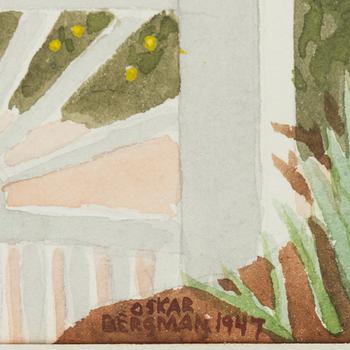 Oskar Bergman, "View from Kungälv".