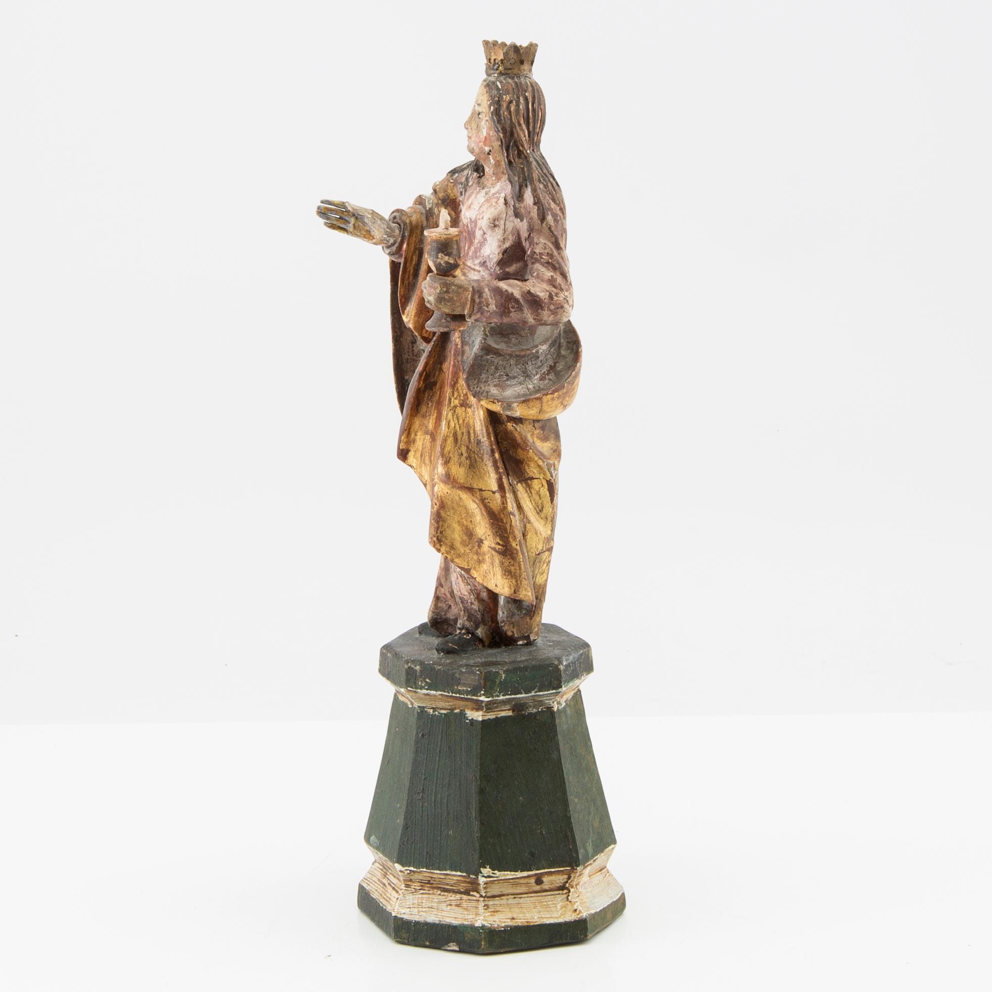 Religiös skulptur 1700-talets andra hälft.