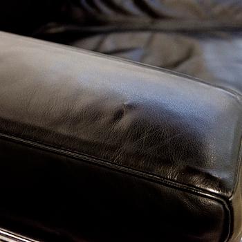 Pierre Jeanneret, Charlotte Perriand & Le Corbusier, soffa, "LC 2", Cassina, Italien.