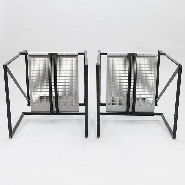 MARIO BOTTA, nojatuoleja, 6 kpl, "Seconda chairs", Alias, Italia, 1980-luku.