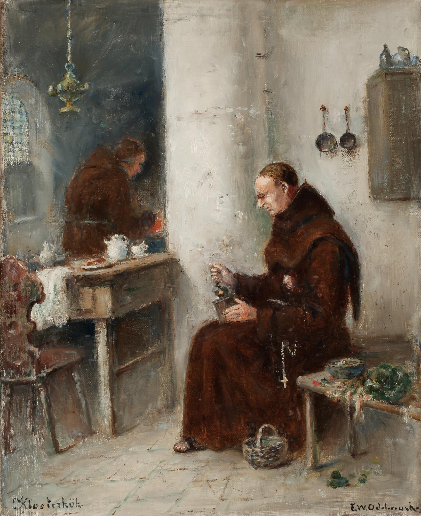 FRANS WILHELM ODELMARK, olja på duk, signerad.