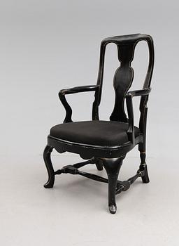 KARMSTOL, barock, 1700-tal.