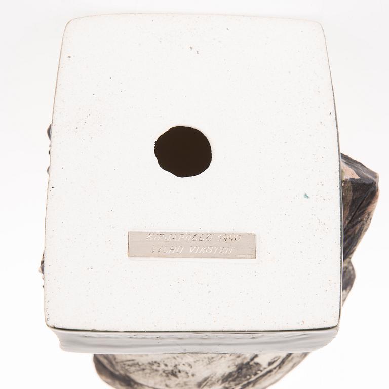 GUNVOR OLIN-GRÖNQVIST, skulptur, keramik, signerad i godset GOG Arabia Finland.