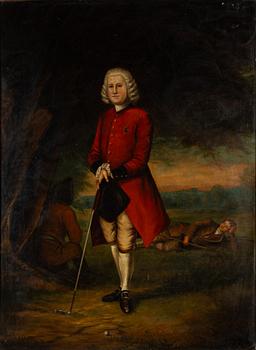 Engelsk konstnär, 1800-tal, Golfspelare.