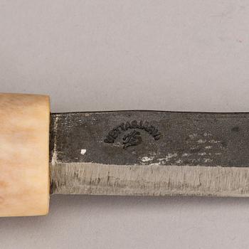 TORE SUNNA, A Sami knife, signed T. Sunna, Vettasjärvi, Sweden.