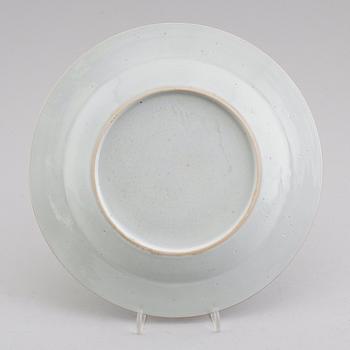 TALLRIK, porslin, Kina, Qianlong 1736-1795.