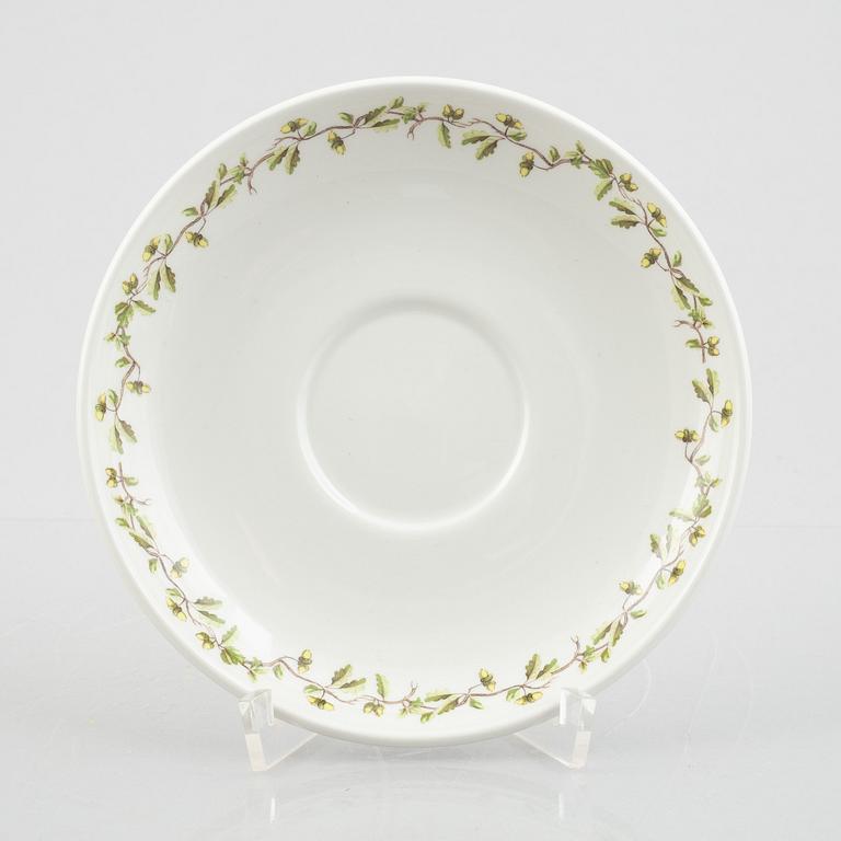 A 55-pieces dinner and coffee porcelain service, 'Birds of Britain', Portmeirion, England.