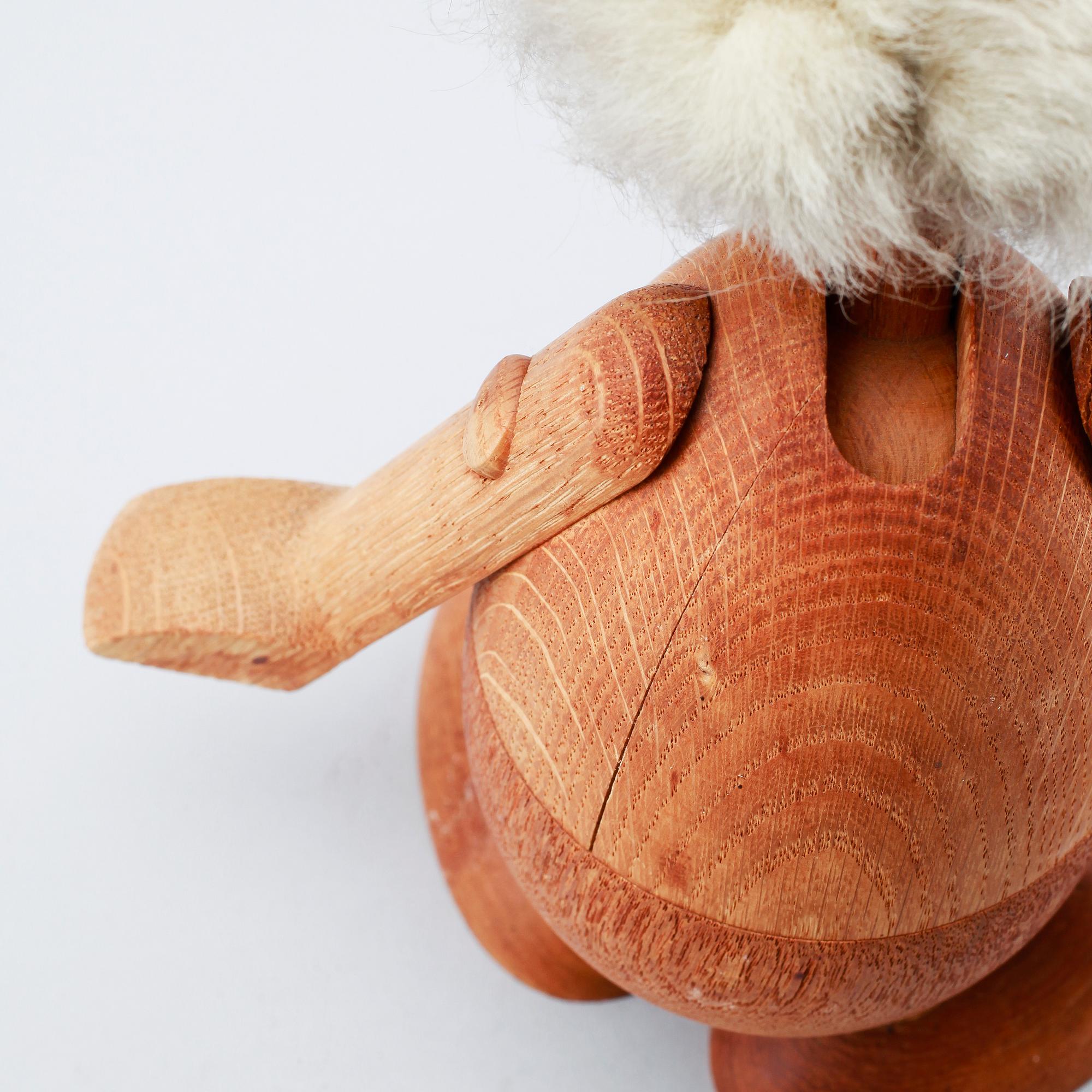 FIGURER, 3 st, trä, Hans Bölling, 1900-talets andra hälft.