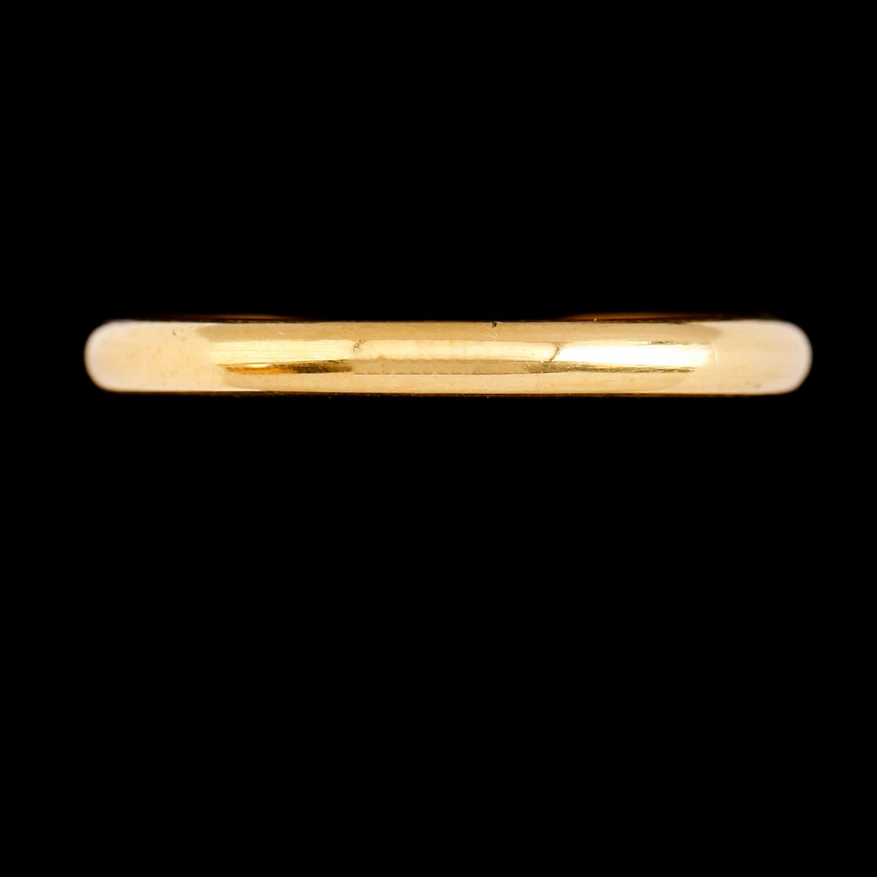 RINGAR, 18 k guld. Vikt 5 g.