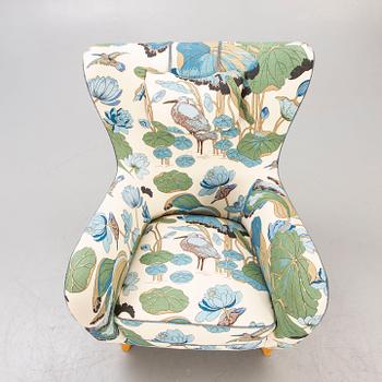 Olle Sjögren, a model 800, easy chair, OH Sjögren 1940-50s armchair.
