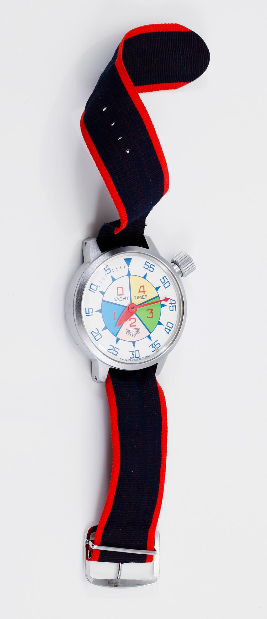 STOPPUR, stål, Heuer, Yacht Timer, 1970-tal.