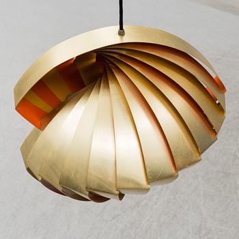 LOUIS WEISDORF, a 'Konkylie'/'Tivoli' ceiling lamp, from Lyfa, Denmark.