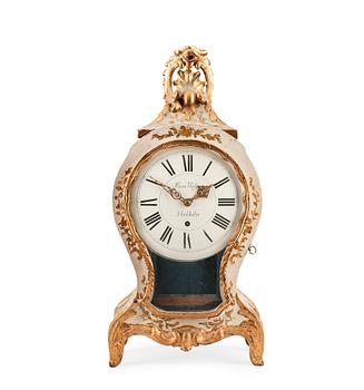 546. A Swedish 18th century Rococo bracket clock by H. Wessman, master 1787.